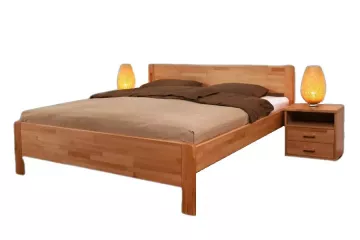 Drevená posteľ Sofi oblé rohy