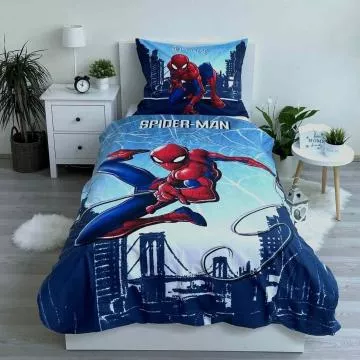 Bavlnen oblieky Spiderman Blue 4