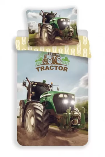 Bavlnen oblieky Traktor