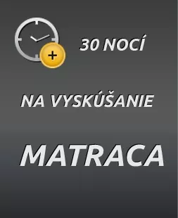 30 noc na vyskanie matraca